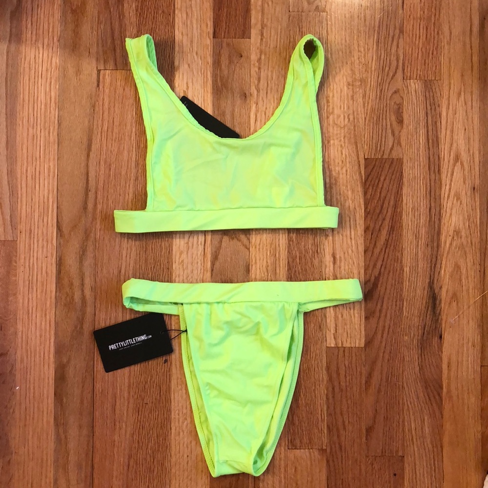 Neon Green Swimsuit from Pretty Little Thing